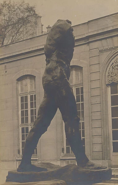 L Homme Qui Marche, 1907-1912. Creator: Eugene Druet