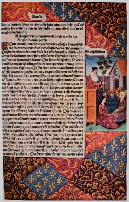 Framed Print : L Ordinaire des Crestiens, 1494 (1947) Framed Print : L Ordinaire des Crestiens, 1494 (1947)