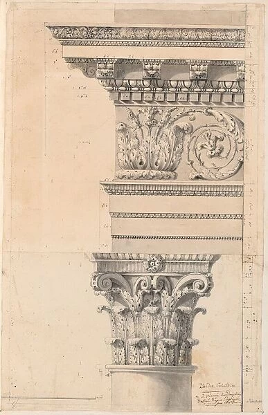 L Ordre Corinthian, in or before 1768. Creator: Charles Louis Clerisseau