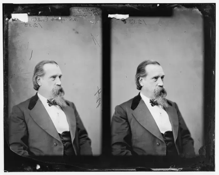 Framed Print : L. Q. C. Lamar of Mississippi, 1865-1880. Creator: Unknown Framed Print : L. Q. C. Lamar of Mississippi, 1865-1880. Creator: Unknown