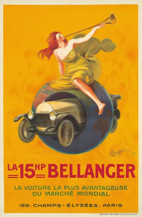 Framed Print : La 15HP Bellanger, 1921. Creator: Cappiello, Leonetto (1875-1942) Framed Print : La 15HP Bellanger, 1921. Creator: Cappiello, Leonetto (1875-1942)