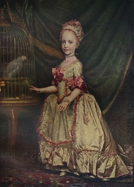 La archiduquesa Maria Teresa de Austria, 1771 (c1927). Artist: Anton Raphael Mengs