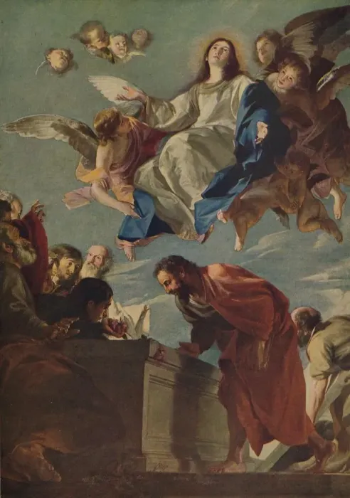 Framed Print : La Asuncion, (Assumption), 1660, (c1934). Artist: Mateo Cerezo Framed Print : La Asuncion, (Assumption), 1660, (c1934). Artist: Mateo Cerezo