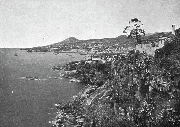 'La baie de Funchal; L'Ouest Africain, 1914. Creator: Champagne