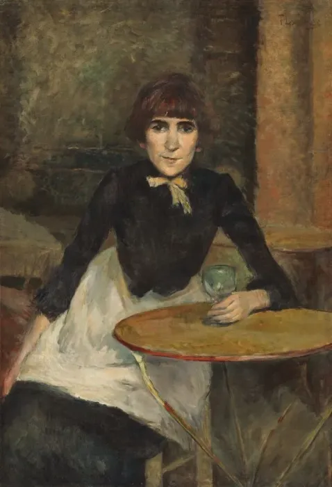 Framed Print : A la Bastille (Jeanne Wenz), 1888. Creator: Henri de Toulouse-Lautrec Framed Print : A la Bastille (Jeanne Wenz), 1888. Creator: Henri de Toulouse-Lautrec