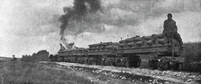 Framed Print : La Bataille de la Somme; Projectiles d'artillerie lourde transportes vers le front, 1916. Creator: Unknown Framed Print : La Bataille de la Somme; Projectiles d'artillerie lourde transportes vers le front, 1916. Creator: Unknown