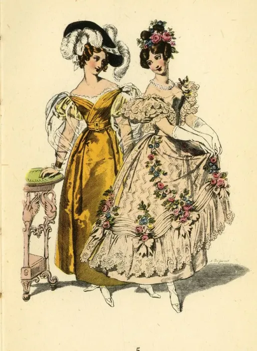 Framed Print : La Belle Assemblee, 1831, 1943. Creator: Unknown Framed Print : La Belle Assemblee, 1831, 1943. Creator: Unknown