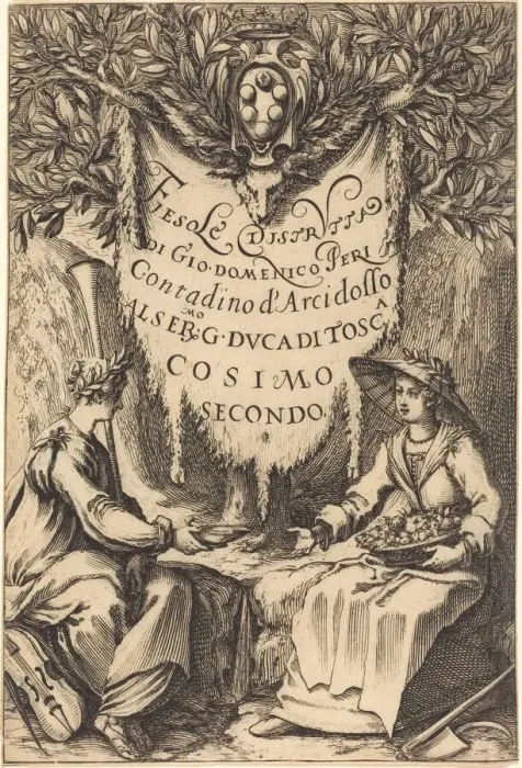 Framed Print : La belle jardiniere, 1619. Creator: Jacques Callot Framed Print : La belle jardiniere, 1619. Creator: Jacques Callot