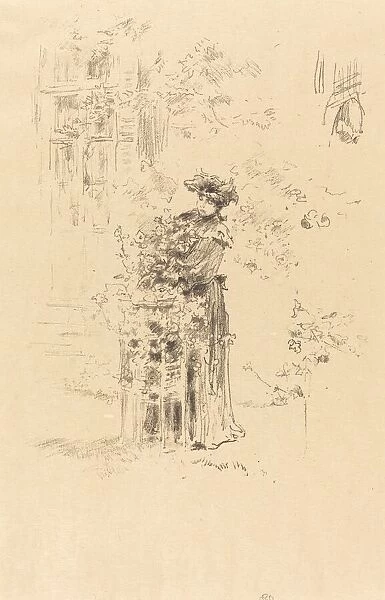 La Belle Jardiniere, 1894. Creator: James Abbott McNeill Whistler