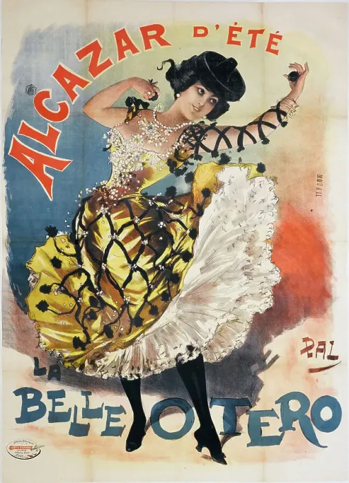 Framed Print : La Belle Otéro, c. 1895. Creator: Pal (Jean de Paléologue) (1855-1942) Framed Print : La Belle Otéro, c. 1895. Creator: Pal (Jean de Paléologue) (1855-1942)