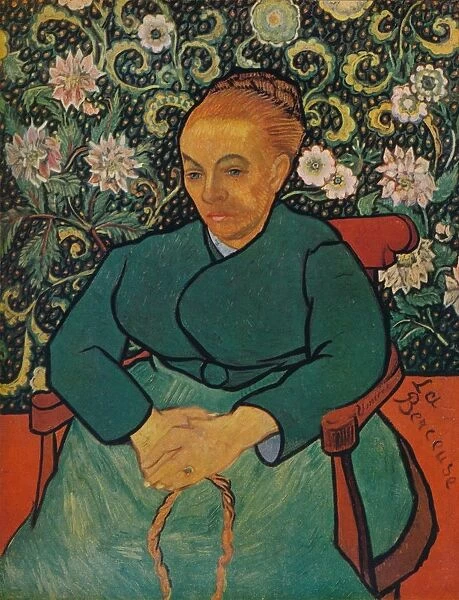 La Berceuse (Portrait of Madame Roulin), 1889. Artist: Vincent van Gogh