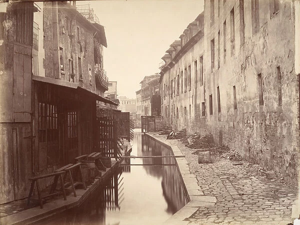 La Bievre, ca. 1865. Creator: Charles Marville