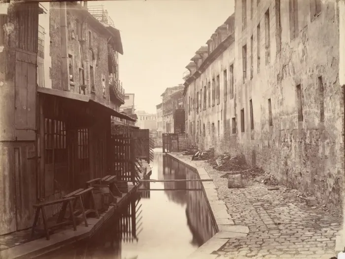Framed Print : La Bievre, ca. 1865. Creator: Charles Marville Framed Print : La Bievre, ca. 1865. Creator: Charles Marville
