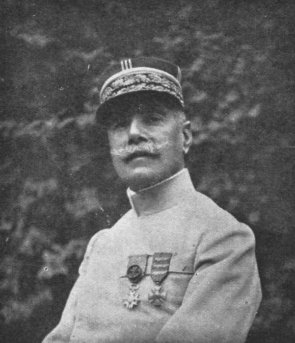 Framed Print : La Campagne Macedonienne; le general Cordonnier, 1916. Creator: Unknown Framed Print : La Campagne Macedonienne; le general Cordonnier, 1916. Creator: Unknown