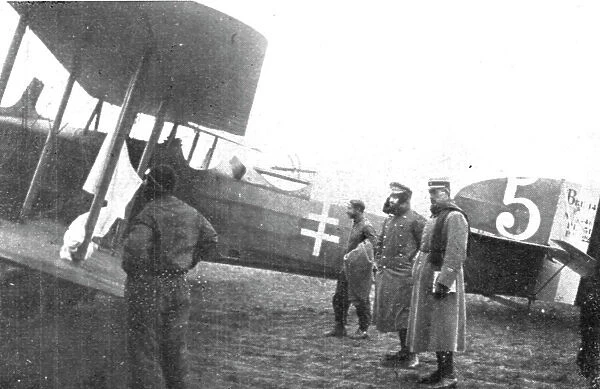 'La Capitulation Allemande; Le depart du capitaine allemand von Geyer qui, le 11 novembre... 1918. Creator: Unknown
