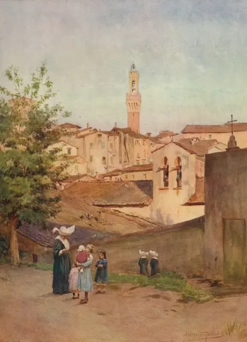 Framed Print : La Cappella S. Caterina, c1900 (1913). Artist: Walter Frederick Roofe Tyndale Framed Print : La Cappella S. Caterina, c1900 (1913). Artist: Walter Frederick Roofe Tyndale