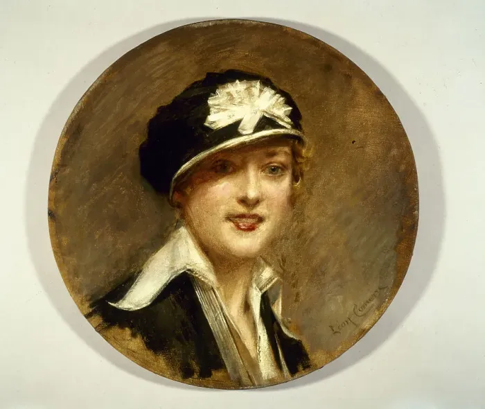 Framed Print : La casquette de Poiret, c.1914. Creator: Leon Francois Comerre