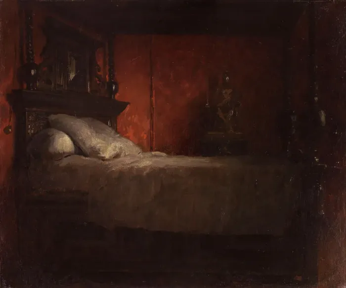 Framed Print : La chambre de Victor Hugo avenue d'Eylau, 1885. Creator: Desire Francois Laugee Framed Print : La chambre de Victor Hugo avenue d'Eylau, 1885. Creator: Desire Francois Laugee