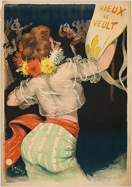 La Cigale. Vieux le veult, 1900. Creator: Grün, Jules-Alexandre (1868-1938)