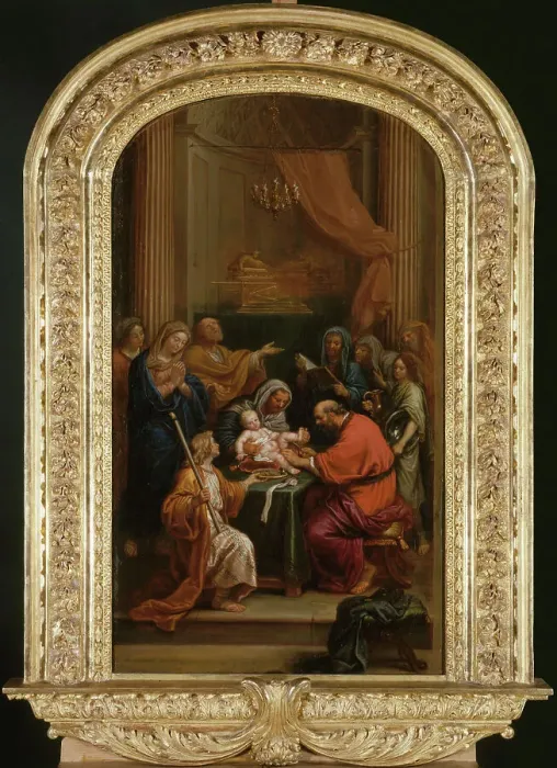 Framed Print : La Circoncision, c1666. Creator: Pierre Mignard Framed Print : La Circoncision, c1666. Creator: Pierre Mignard