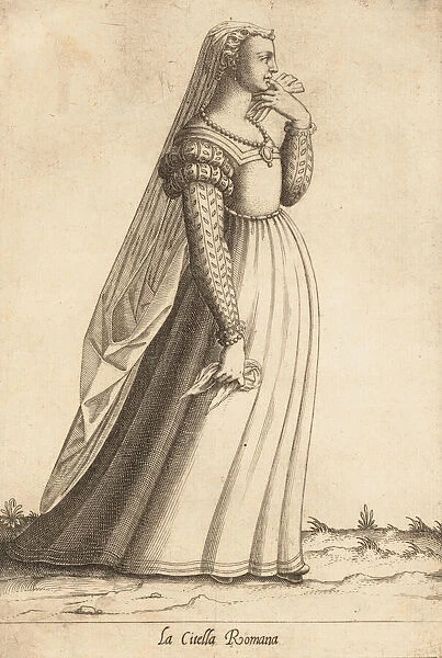 La Citella Romana (Maiden), ca. 1580. Creator: Attributed to Pietro Bertelli