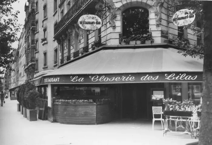 Framed Print : La Closerie des Lilas, Montparnasse. Creator: Anonymous Framed Print : La Closerie des Lilas, Montparnasse. Creator: Anonymous