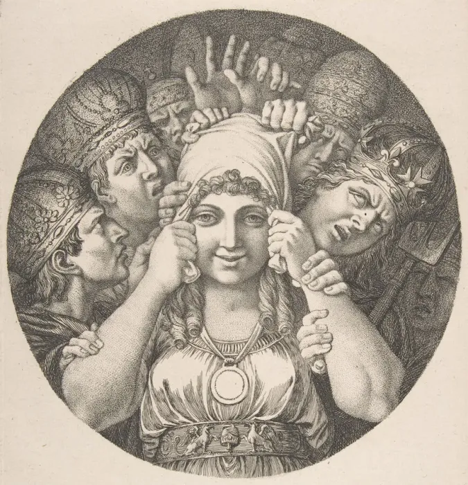 Framed Print : La Coalition, n. d. Creator: Esprit-Antoine Gibelin