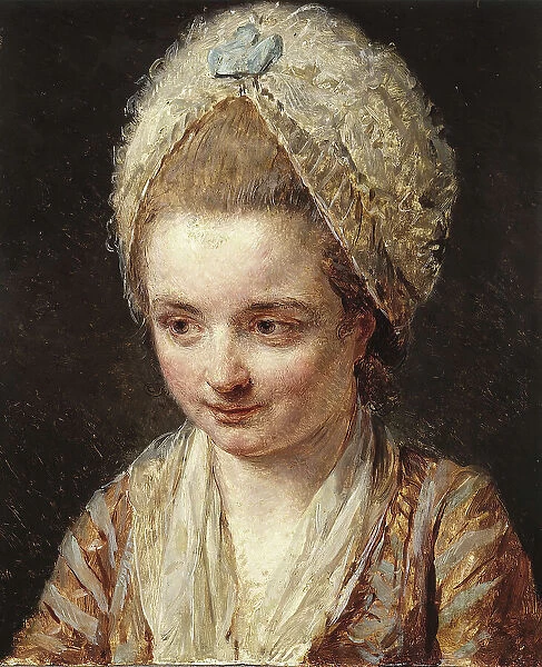 La Coiffe blanche, 1774. Creator: Nicolas Bernard Lepicie