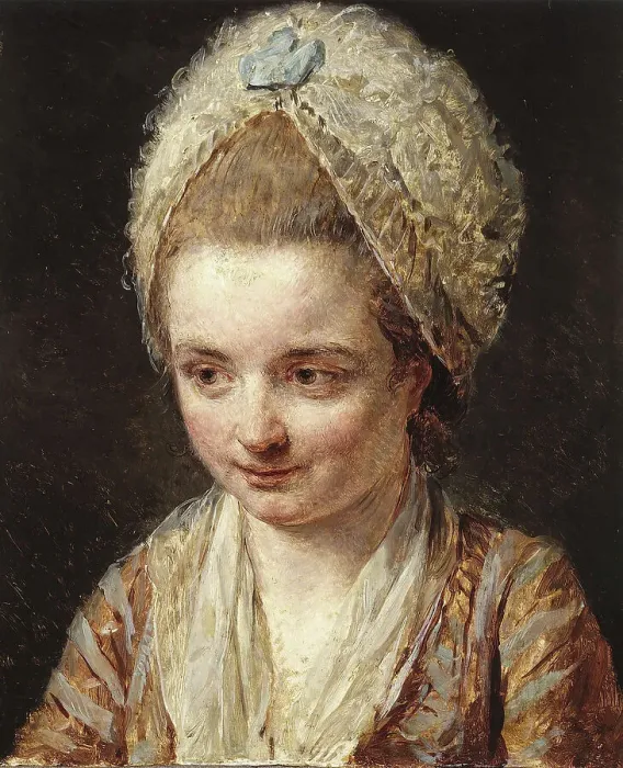 Framed Print : La Coiffe blanche, 1774. Creator: Nicolas Bernard Lepicie Framed Print : La Coiffe blanche, 1774. Creator: Nicolas Bernard Lepicie