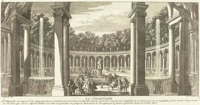 Framed Print : La Colonade. The Colonnade. Creator: Jacques Rigaud Framed Print : La Colonade. The Colonnade. Creator: Jacques Rigaud
