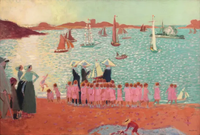 Framed Print : La Colonie de vacances (Summer camp), 1913 Framed Print : La Colonie de vacances (Summer camp), 1913