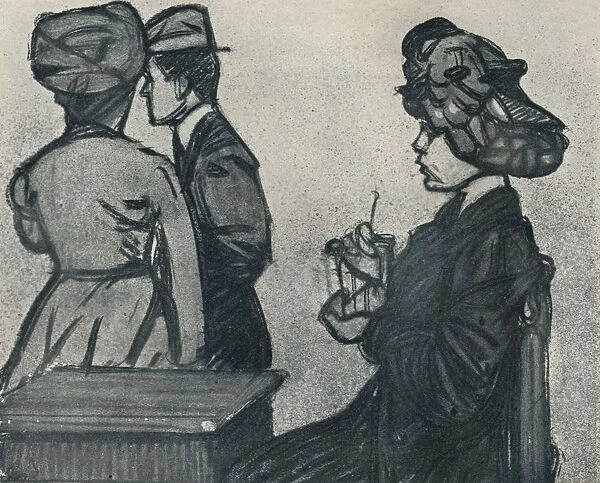 La Complaisante Amie, c1920, (1923). Artist: Maxime Dethomas