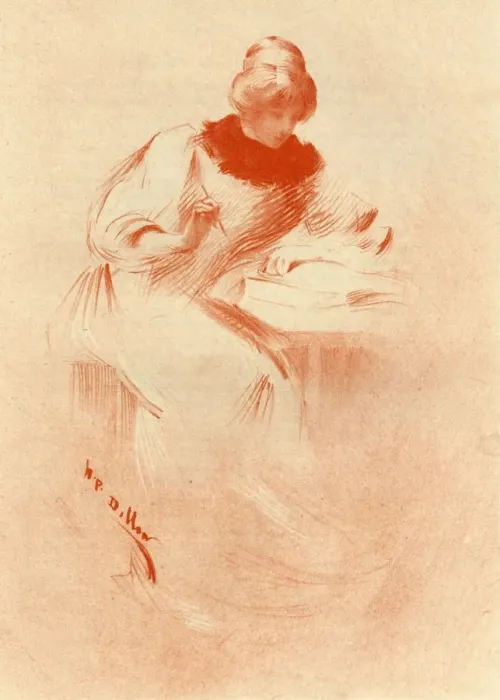 Framed Print : La Comptabilite, 1903. Creator: Unknown Framed Print : La Comptabilite, 1903. Creator: Unknown