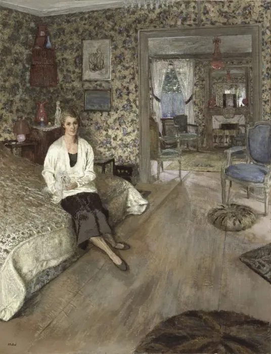 Framed Print : La comtesse Marie-Blanche de Polignac, 1928-1932. Artist: Vuillard, Edouard (1868-1940) Framed Print : La comtesse Marie-Blanche de Polignac, 1928-1932. Artist: Vuillard, Edouard (1868-1940)