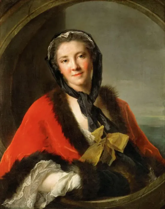Framed Print : La comtesse Tessin, 1741. Creator: Nattier, Jean-Marc (1685-1766) Framed Print : La comtesse Tessin, 1741. Creator: Nattier, Jean-Marc (1685-1766)