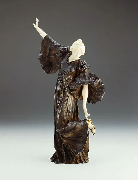 La Cothurne (Tragic Pose from Le Jeu d escharpe), France, modeled 1895 (cast 1900)