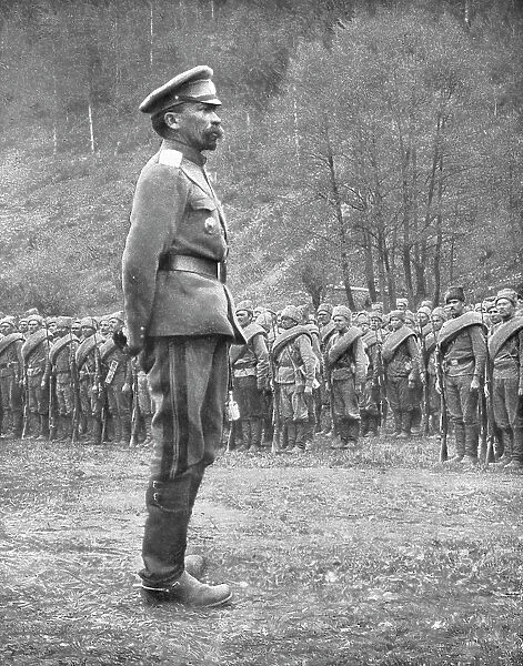 La Crise de Gouverenement Provisoire; Le general Kornilof, 1917. Creator: Unknown