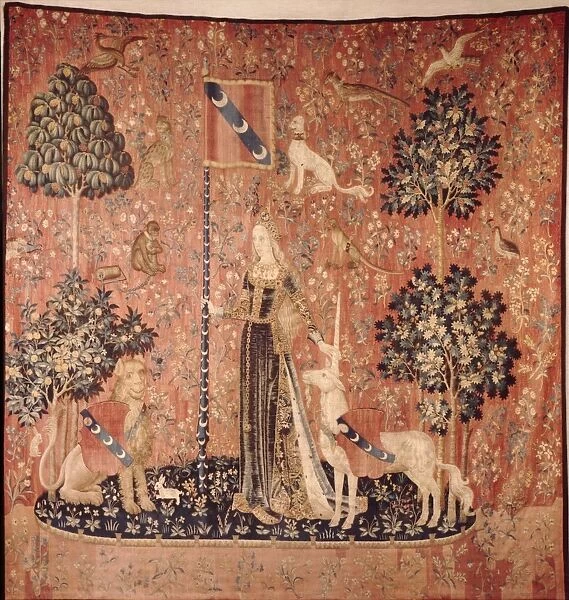 La Dame a la Licorne Tapestry Series, Brussels c1480
