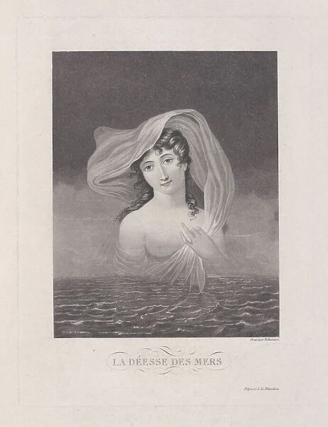 La Deesse des Mers, 1775-1832. Creator: Philibert Louis Debucourt