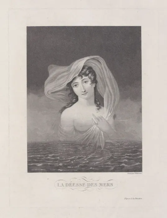 Framed Print : La Deesse des Mers, 1775-1832. Creator: Philibert Louis Debucourt Framed Print : La Deesse des Mers, 1775-1832. Creator: Philibert Louis Debucourt