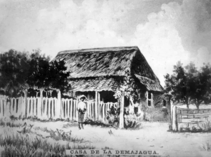 Framed Print : La Demajuada Old sugar mill, (1868), 1920s Framed Print : La Demajuada Old sugar mill, (1868), 1920s