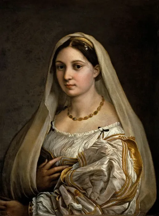 Framed Print : La donna velata (The woman with the veil), 1516 Framed Print : La donna velata (The woman with the veil), 1516