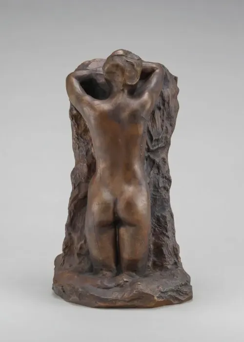 Framed Print : La Douleur (de la Porte), model 1889, cast 1983. Creator: Auguste Rodin
