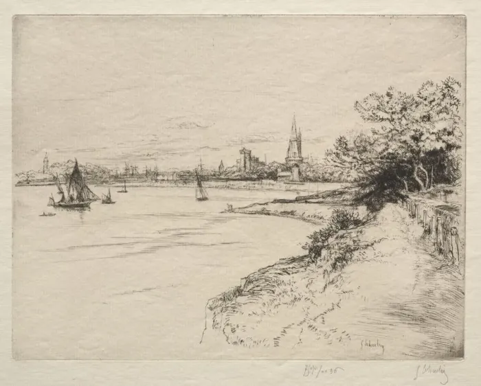 Framed Print : La Falaise dOrbigny. Creator: Gustave Leheutre (French, 1861-1932) Framed Print : La Falaise dOrbigny. Creator: Gustave Leheutre (French, 1861-1932)