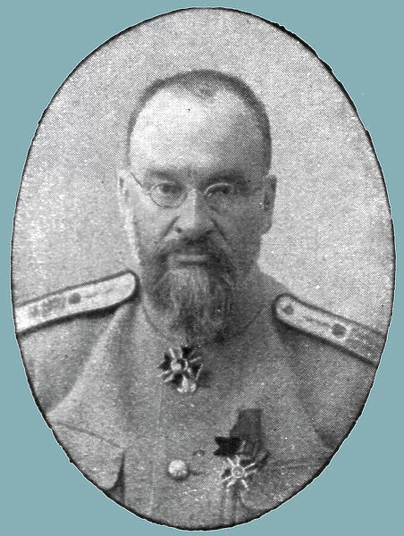 La fin tragique des Romanof; le docteur Botkine, medecin du tsar, massacre aux cotes... 1918. Creator: Unknown