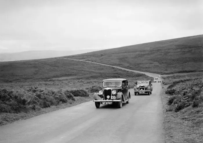 Framed Print : LA Fortys Riley Falcon ahead of J Boardmans Riley Kestrel at the MCC Torquay Rally, July 1937 Framed Print : LA Fortys Riley Falcon ahead of J Boardmans Riley Kestrel at the MCC Torquay Rally, July 1937