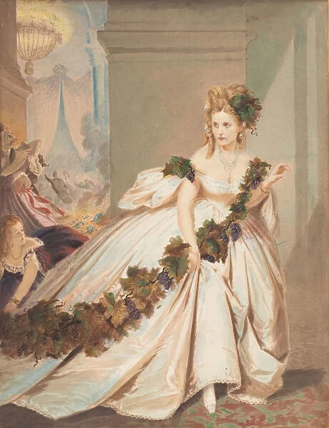 La Frayeur, 1861-67. Creators: Pierre-Louis Pierson, Unknown