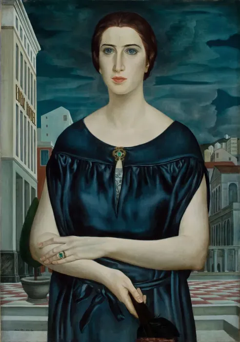 Framed Print : La giovane sposa (The Young Bride), 1922-1924. Creator: Oppi, Ubaldo (1889-1942) Framed Print : La giovane sposa (The Young Bride), 1922-1924. Creator: Oppi, Ubaldo (1889-1942)