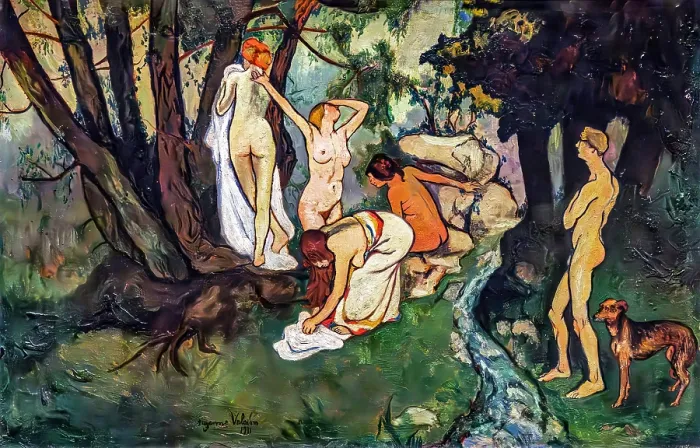 Framed Print : La joie de vivre (The joy of living), 1911. Creator: Valadon, Suzanne (1865-1938) Framed Print : La joie de vivre (The joy of living), 1911. Creator: Valadon, Suzanne (1865-1938)