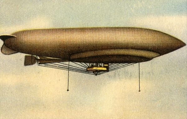 La Liberte airship, 1909, (1932). Creator: Unknown